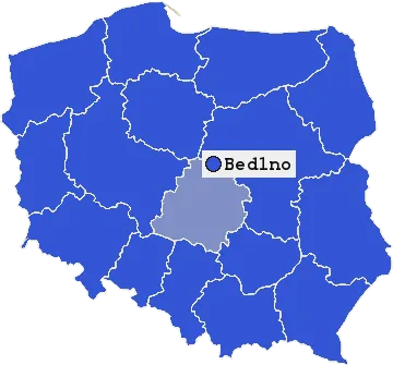 Mapa Bedlna