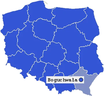 Mapa Boguchwały
