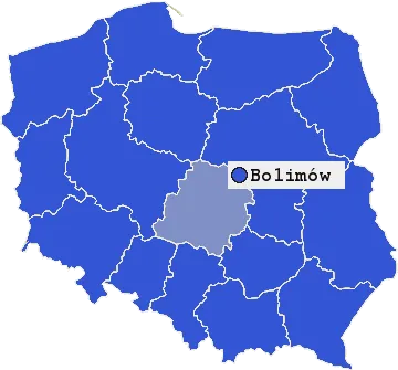 Mapa Bolimowa
