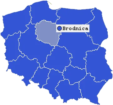 Mapa Brodnicy