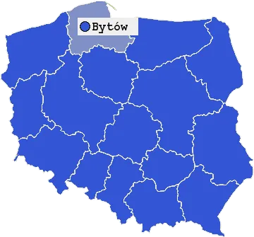 Mapa Bytowa