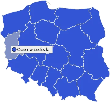 Mapa Czerwieńska