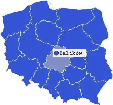 Mapa Dalikowa