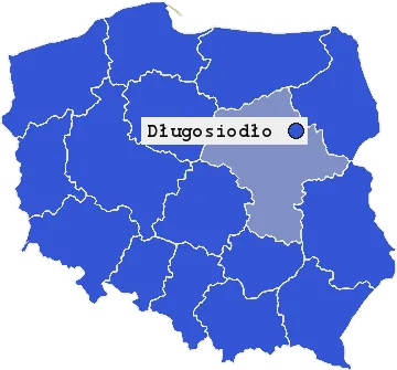 Mapa Długosiodła