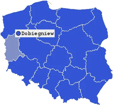 Mapa Dobiegniewia