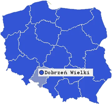 Mapa Dobrznia Wielkiego