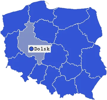 Mapa Dolska