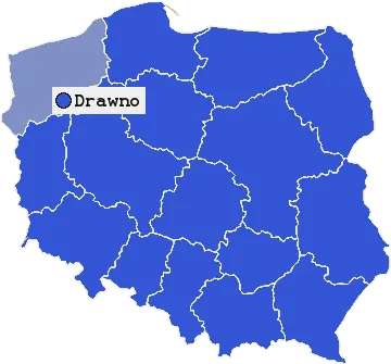 Mapa Drawna