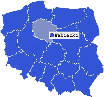 Mapa Fabianek