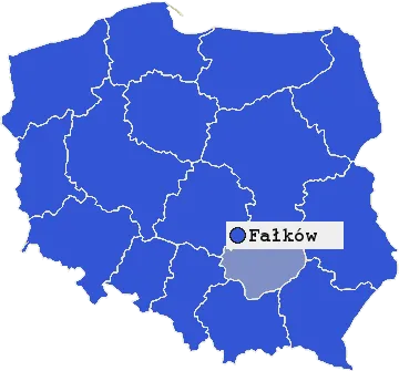 Mapa Fałkowa
