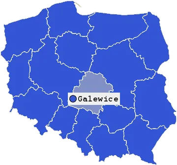 Mapa Galewic