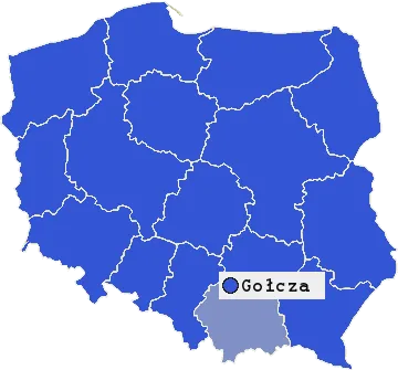 Mapa Gołczy