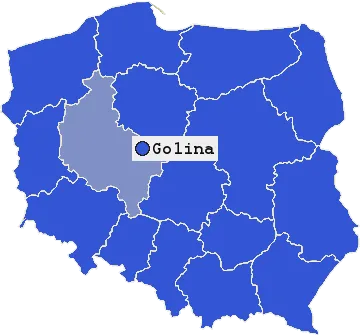 Mapa Goliny