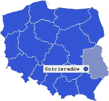 Mapa Gościeradowa