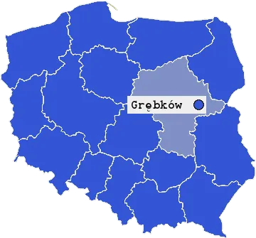 Mapa Grębkowa