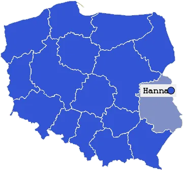 Mapa Hanny