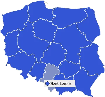 Mapa Hażlacha