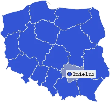 Mapa Imielna
