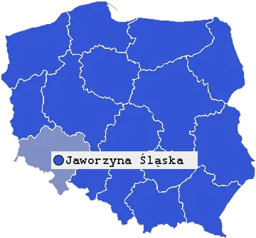 Mapa Jaworzyny Śląskiej