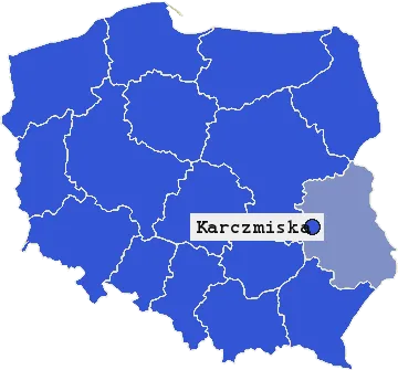 Mapa Karczmisk