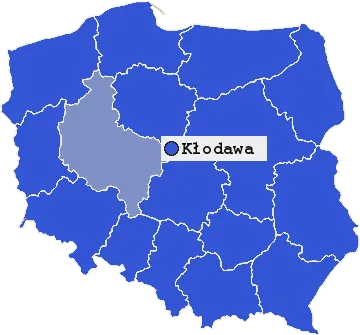Mapa Kłodawy