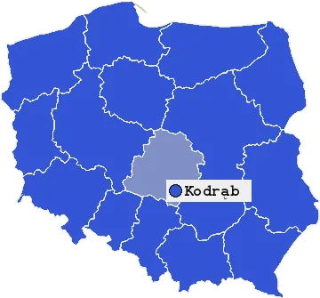 Mapa Kodrąbia