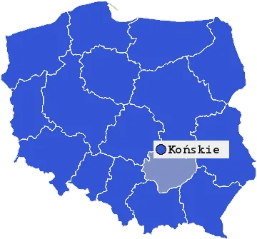 Mapa Końskich