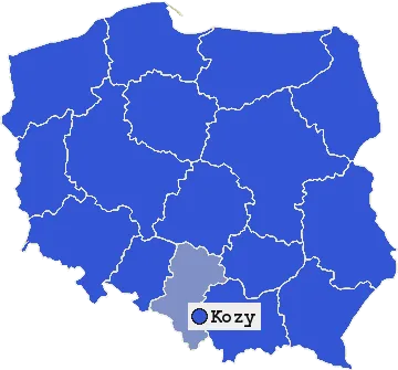 Mapa Kóz