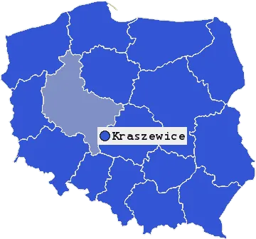 Mapa Kraszewic