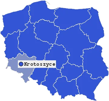 Mapa Krotoszyc
