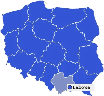 Mapa Łabowej