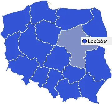 Mapa Łochowa