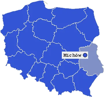 Mapa Michowa