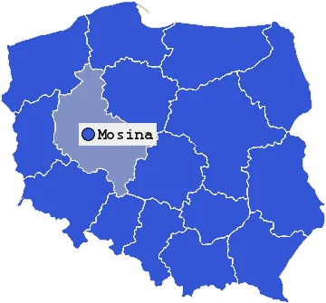 Mapa Mosiny