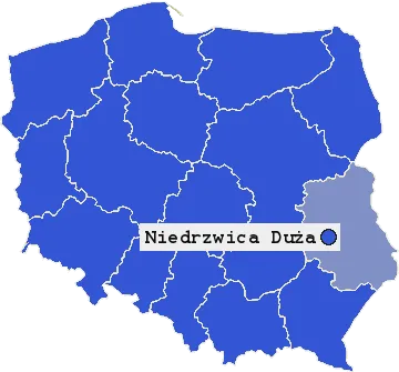 Mapa Niedrzwicy Dużej