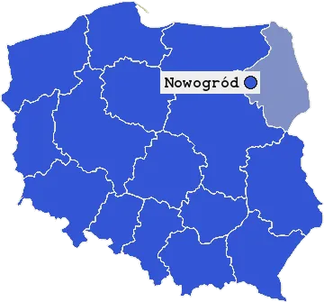 Mapa Nowogrodu