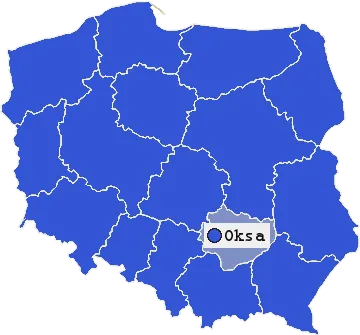 Mapa Oksy