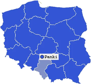 Mapa Panek
