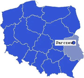 Mapa Parczewa
