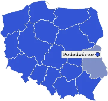Mapa Podedwórza