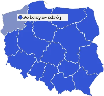 Mapa Połczyna-Zdroju