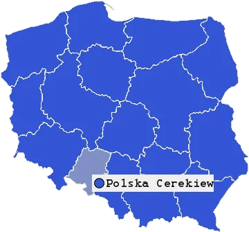 Mapa Polskiej Cerekwi
