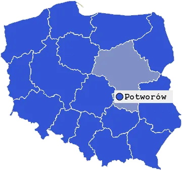 Mapa Potworowa