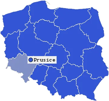 Mapa Prusic