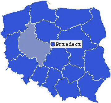 Mapa Przedcza
