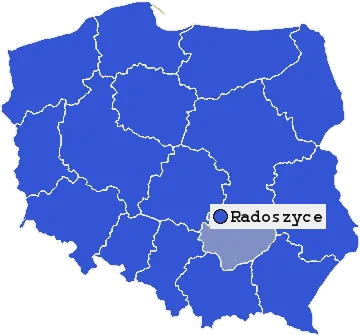 Mapa Radoszyc