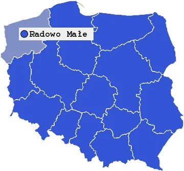 Mapa Radowa Małego