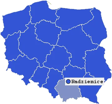 Mapa Radziemic