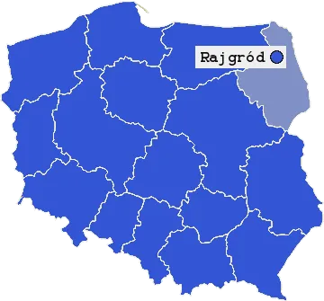 Mapa Rajgrodu