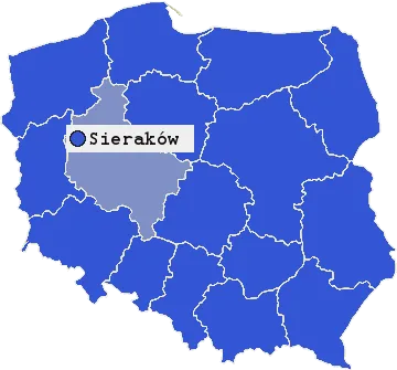 Mapa Sierakowa